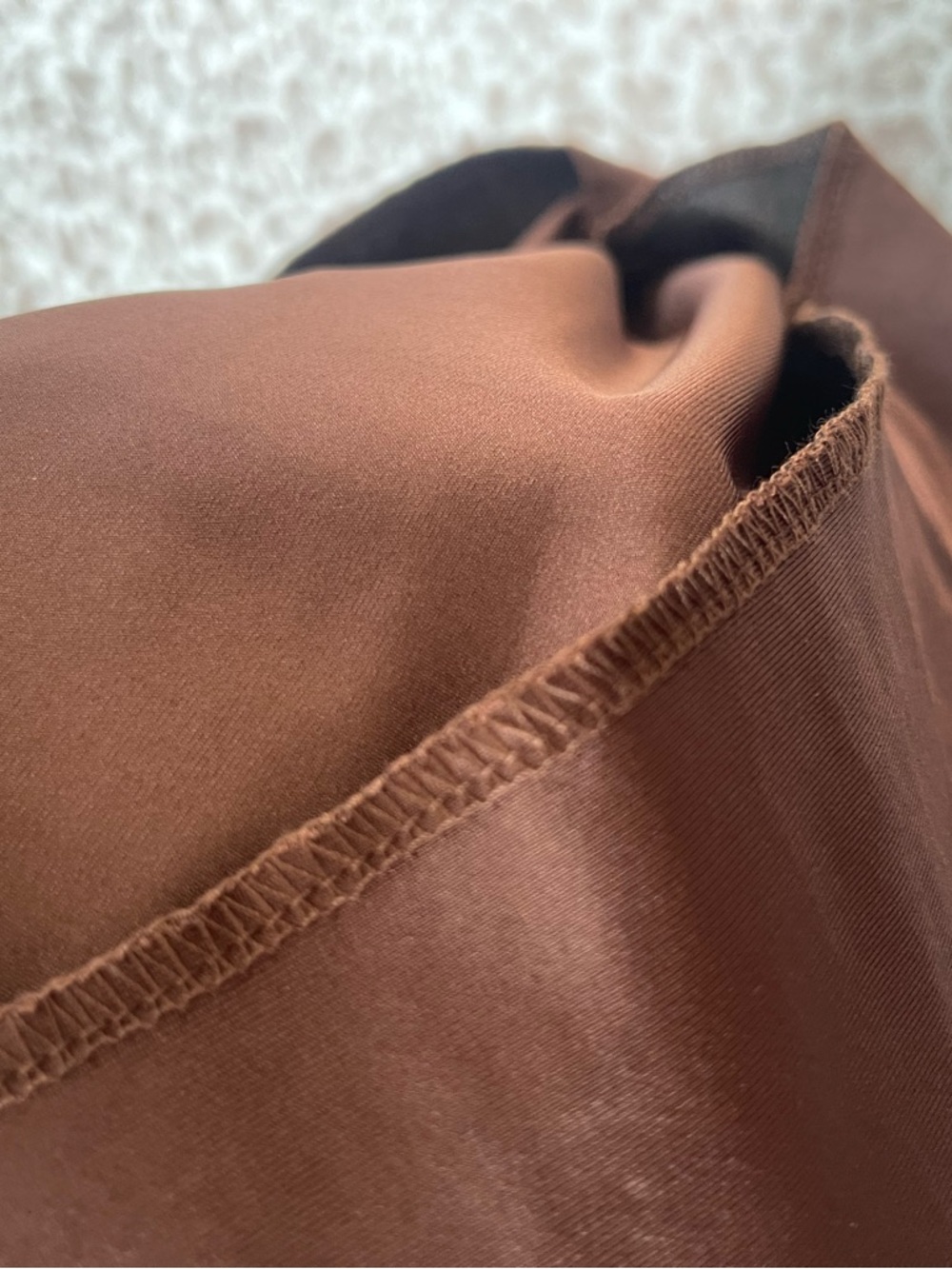 Chocolate Brown Square Neck Tank Dress - Picture 4 of 5